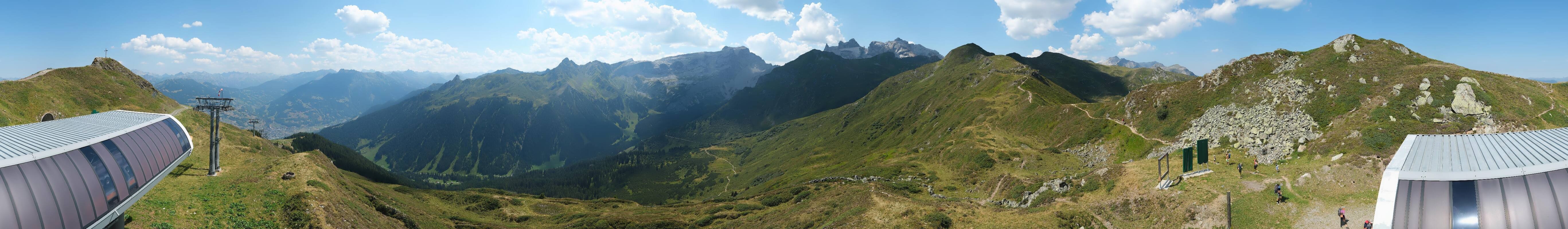 Archiv Foto Webcam Golm - Rundblick