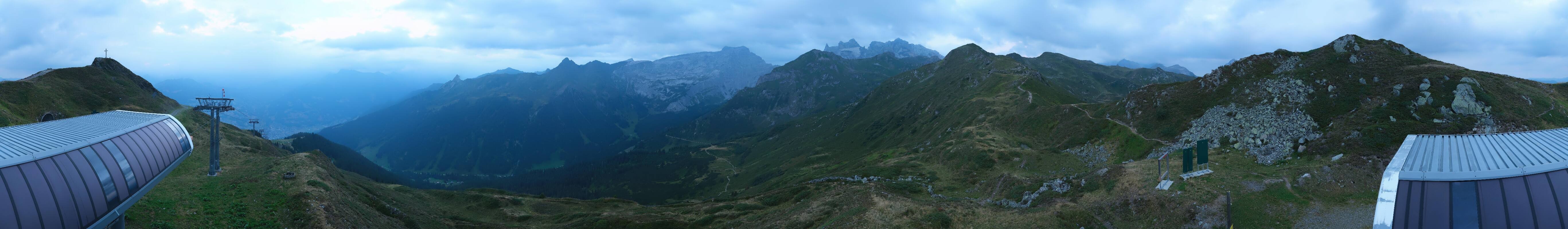 Archiv Foto Webcam Golm - Rundblick
