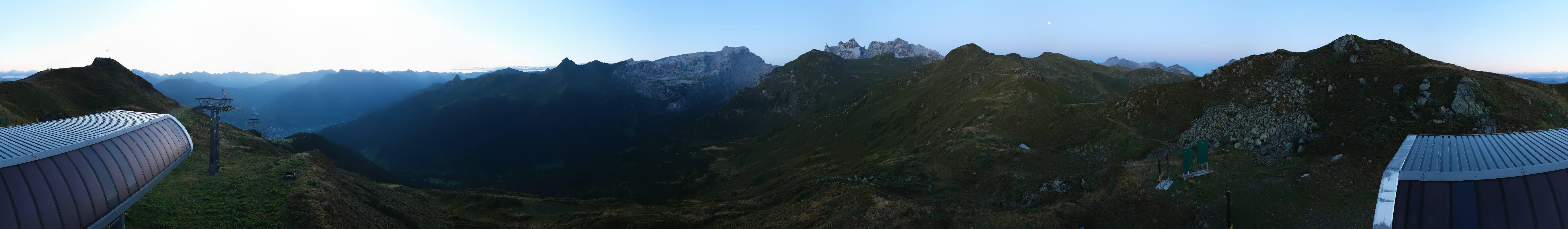 Archiv Foto Webcam Golm - Rundblick