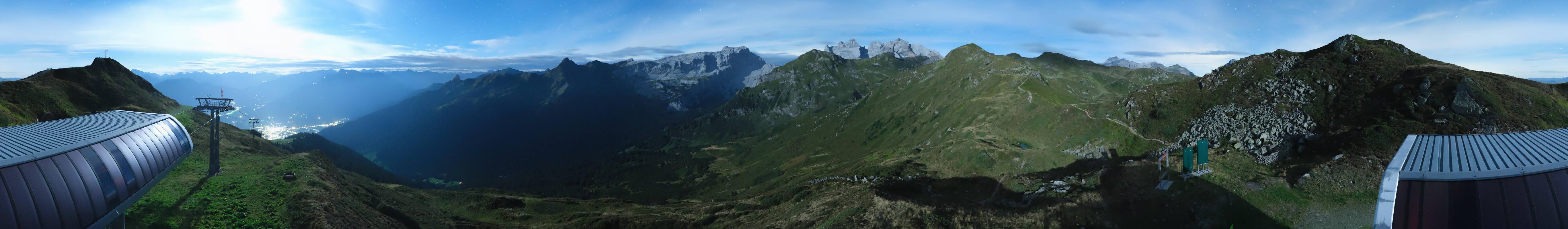 Archiv Foto Webcam Golm - Rundblick