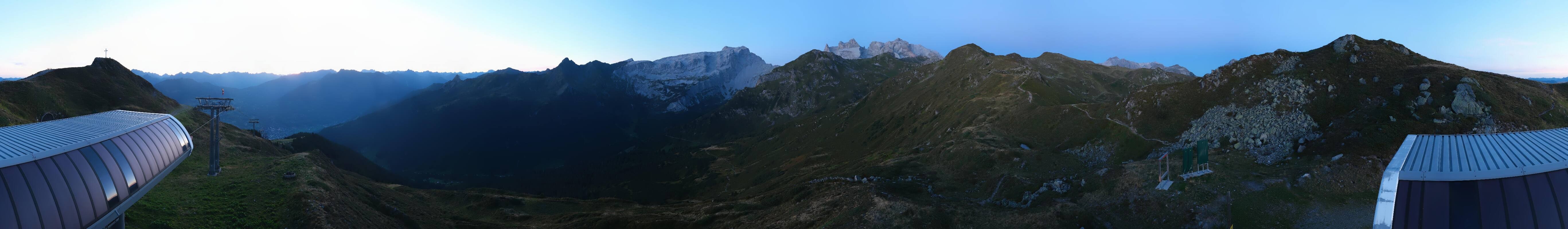 Archiv Foto Webcam Golm - Rundblick