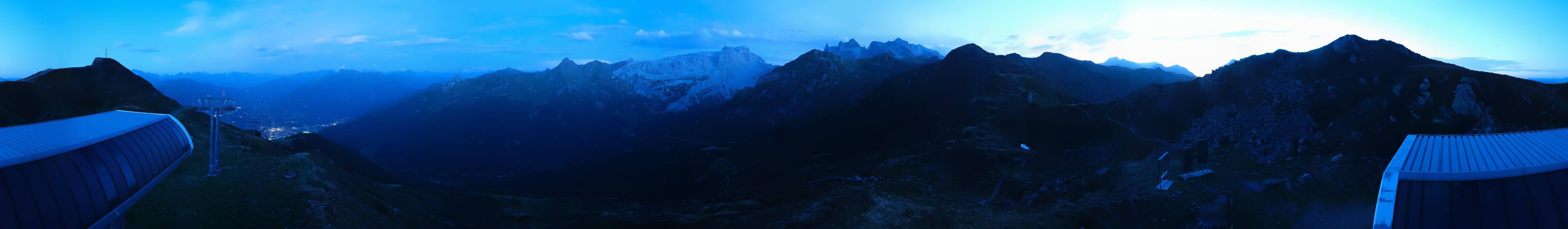 Archiv Foto Webcam Golm - Rundblick