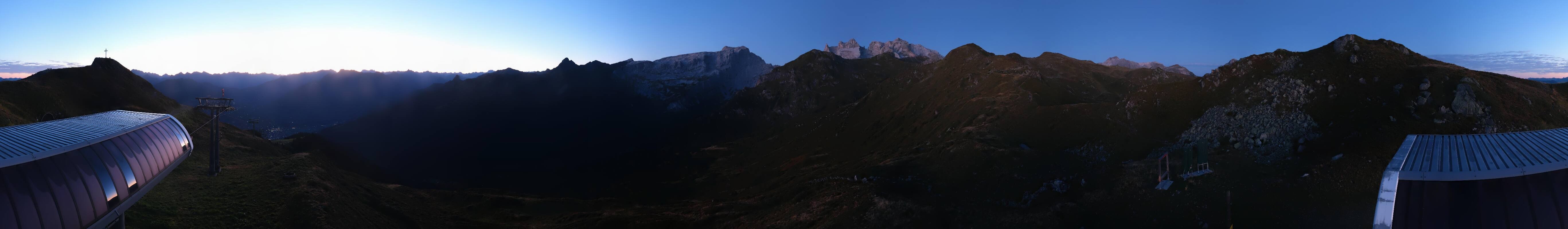 Archiv Foto Webcam Golm - Rundblick