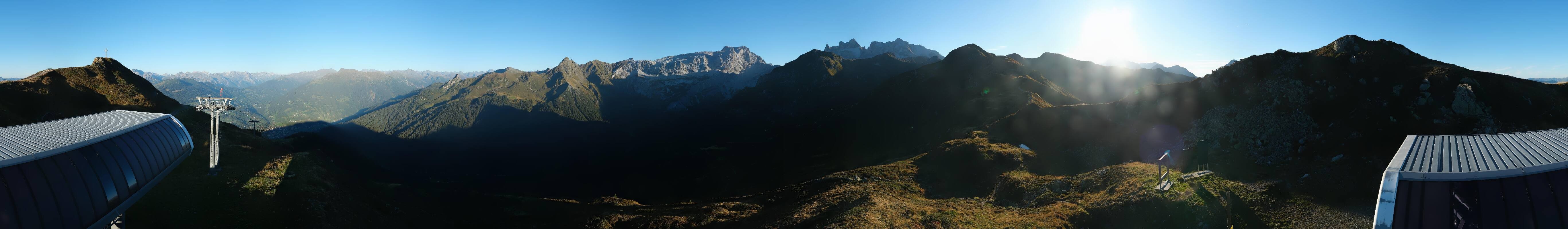 Archiv Foto Webcam Golm - Rundblick
