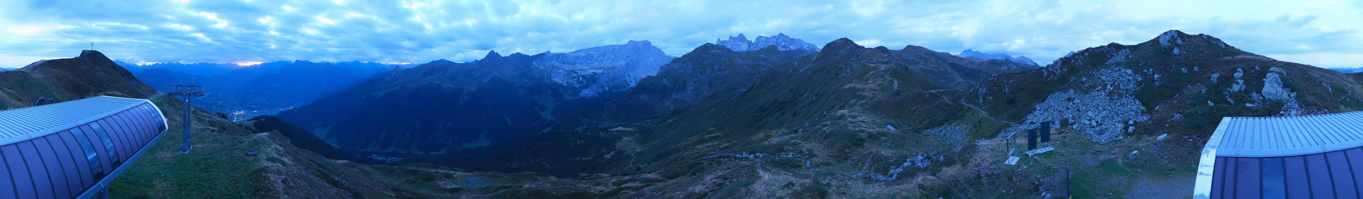 Archiv Foto Webcam Golm - Rundblick