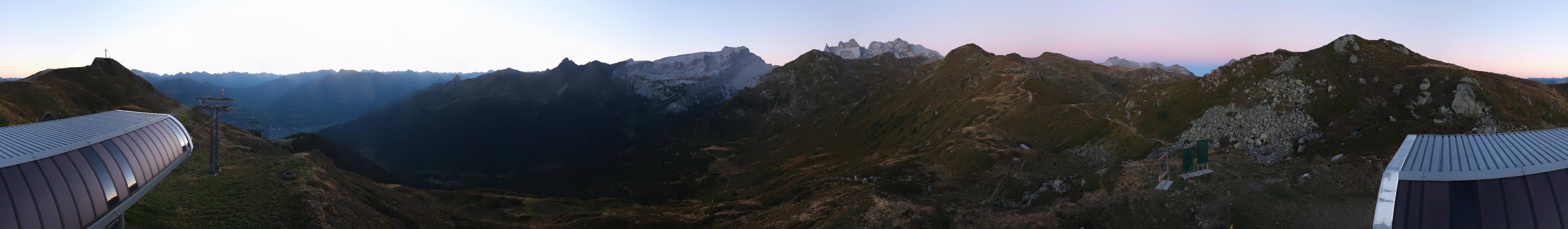 Archiv Foto Webcam Golm - Rundblick