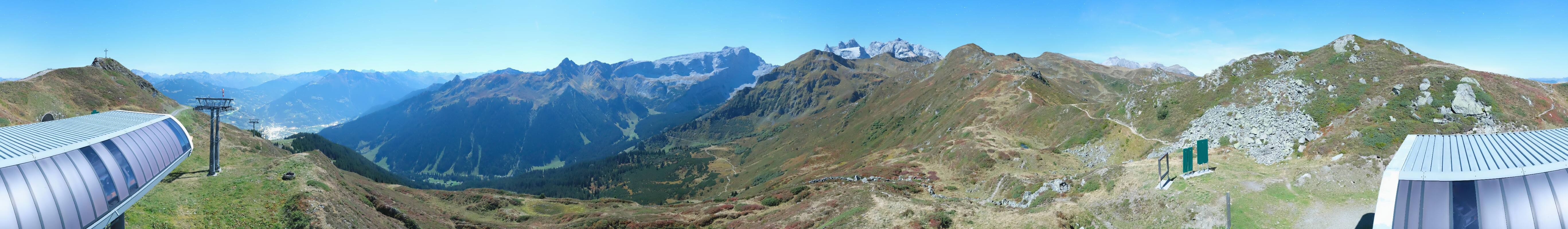 Archiv Foto Webcam Golm - Rundblick