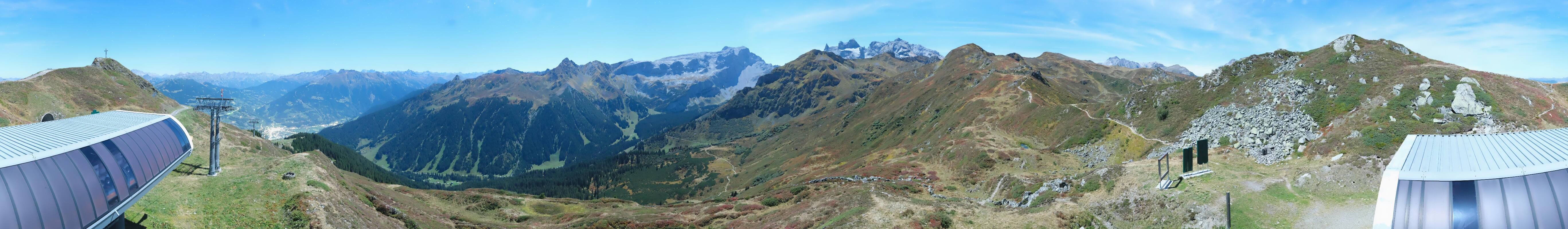 Archiv Foto Webcam Golm - Rundblick