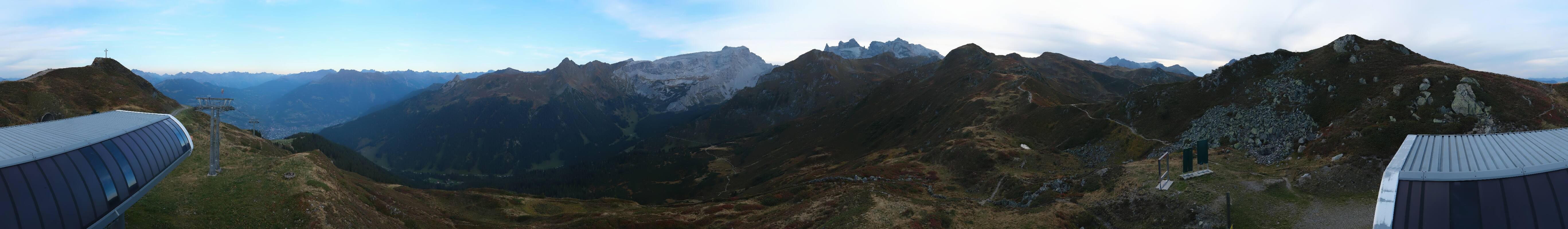 Archiv Foto Webcam Golm - Rundblick