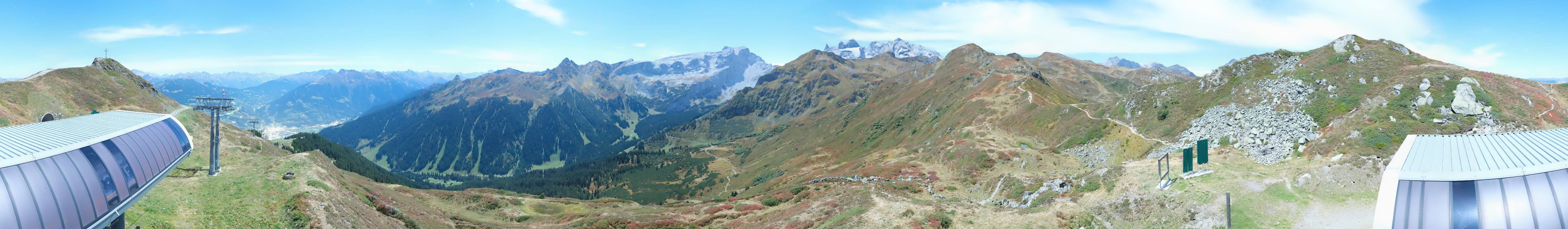 Archiv Foto Webcam Golm - Rundblick