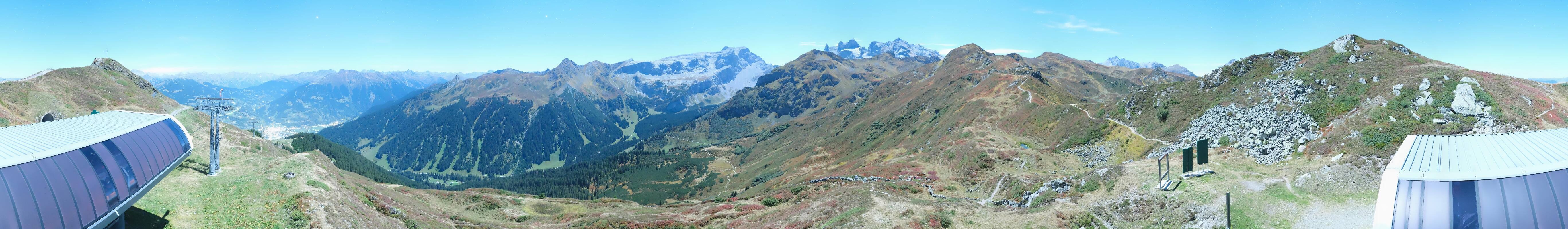 Archiv Foto Webcam Golm - Rundblick