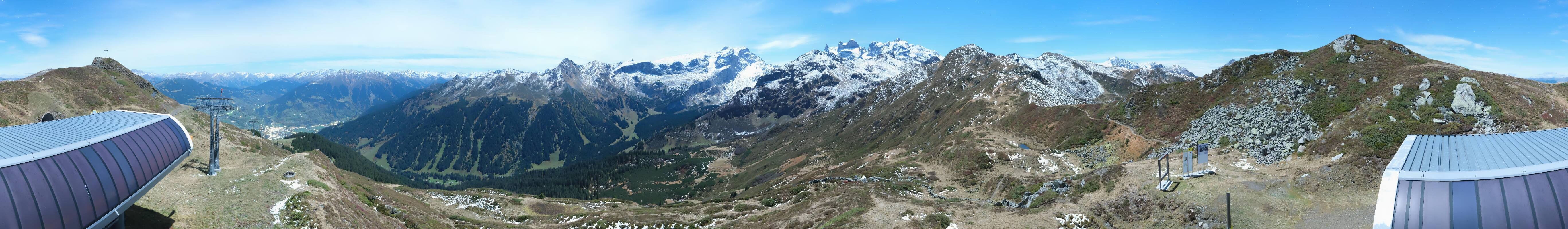 Archiv Foto Webcam Golm - Rundblick