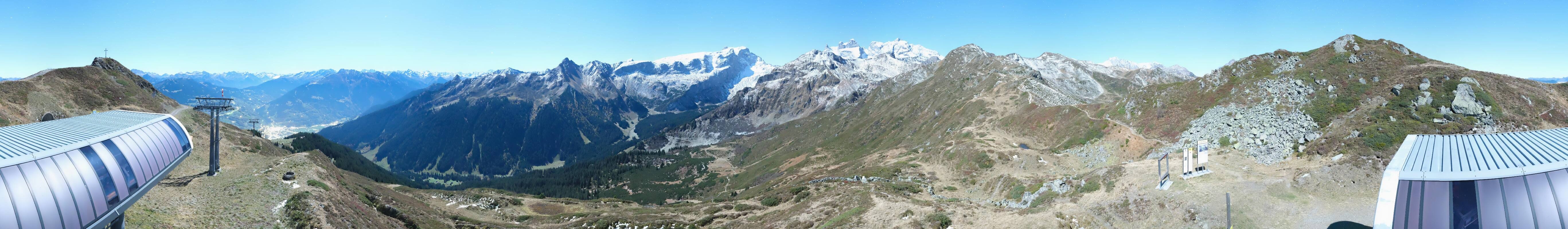 Archiv Foto Webcam Golm - Rundblick