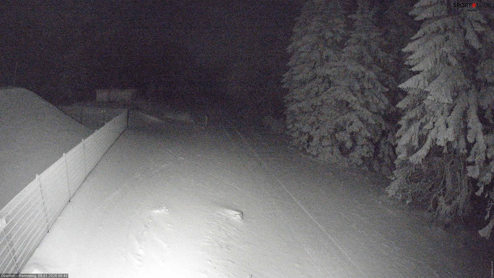 Archiv Foto Webcam Stein 16 am Wanderweg Rennsteig