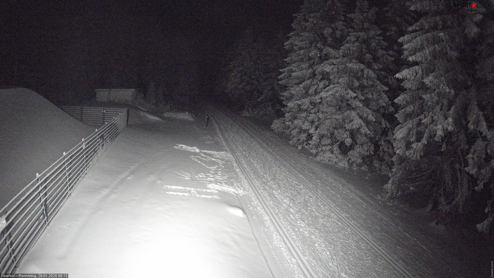 Archived image Webcam Hiking trail Rennsteig