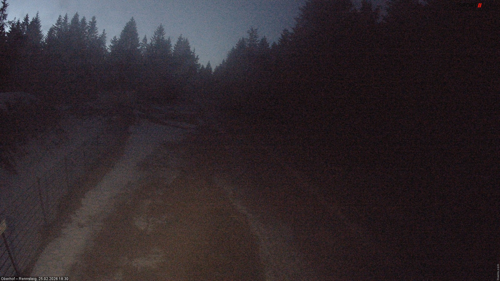 Archiv Foto Webcam Stein 16 am Wanderweg Rennsteig