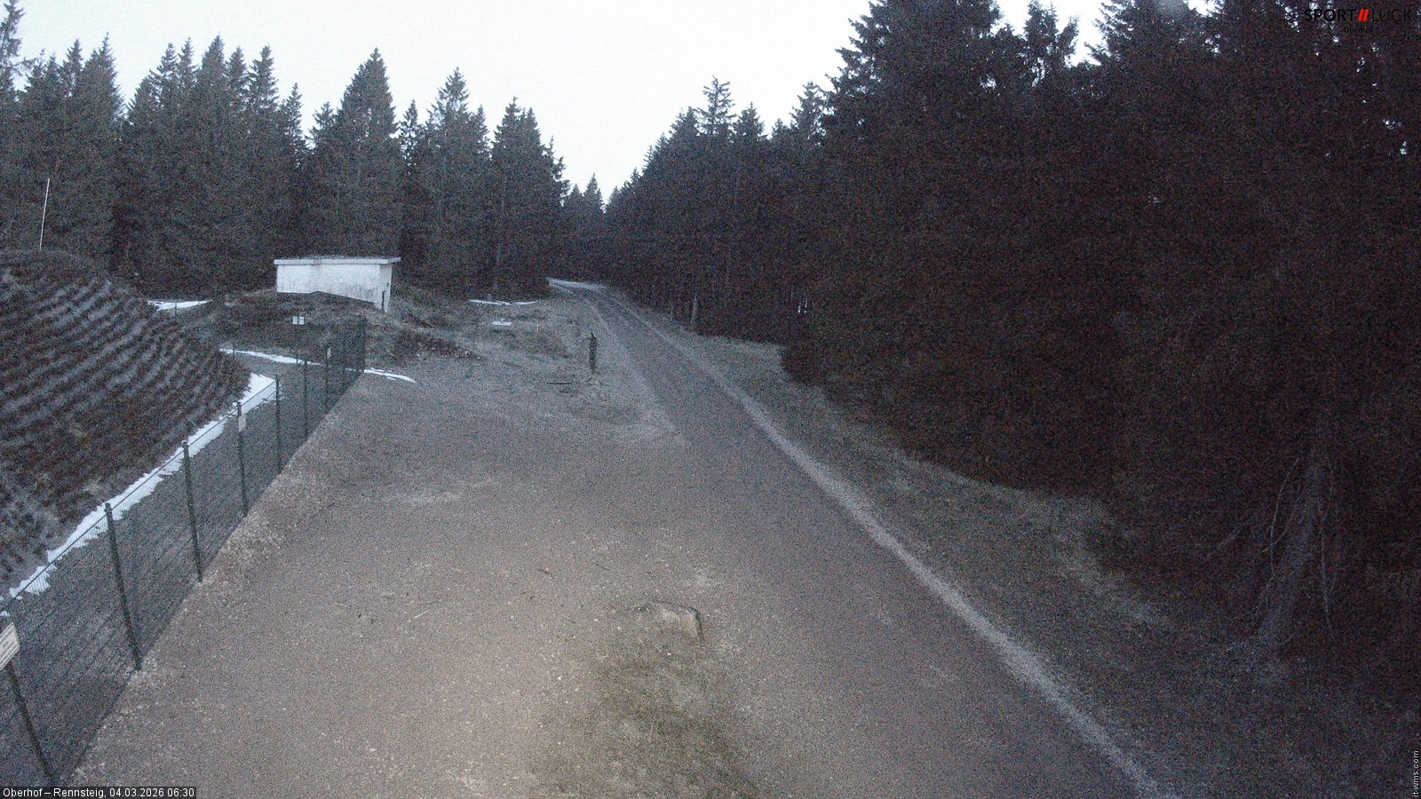 Archiv Foto Webcam Stein 16 am Wanderweg Rennsteig