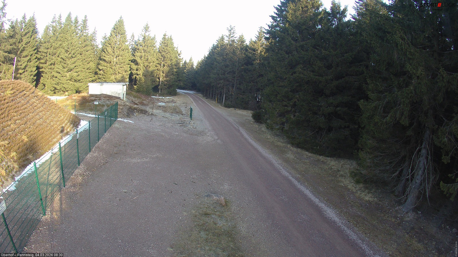 Archiv Foto Webcam Stein 16 am Wanderweg Rennsteig