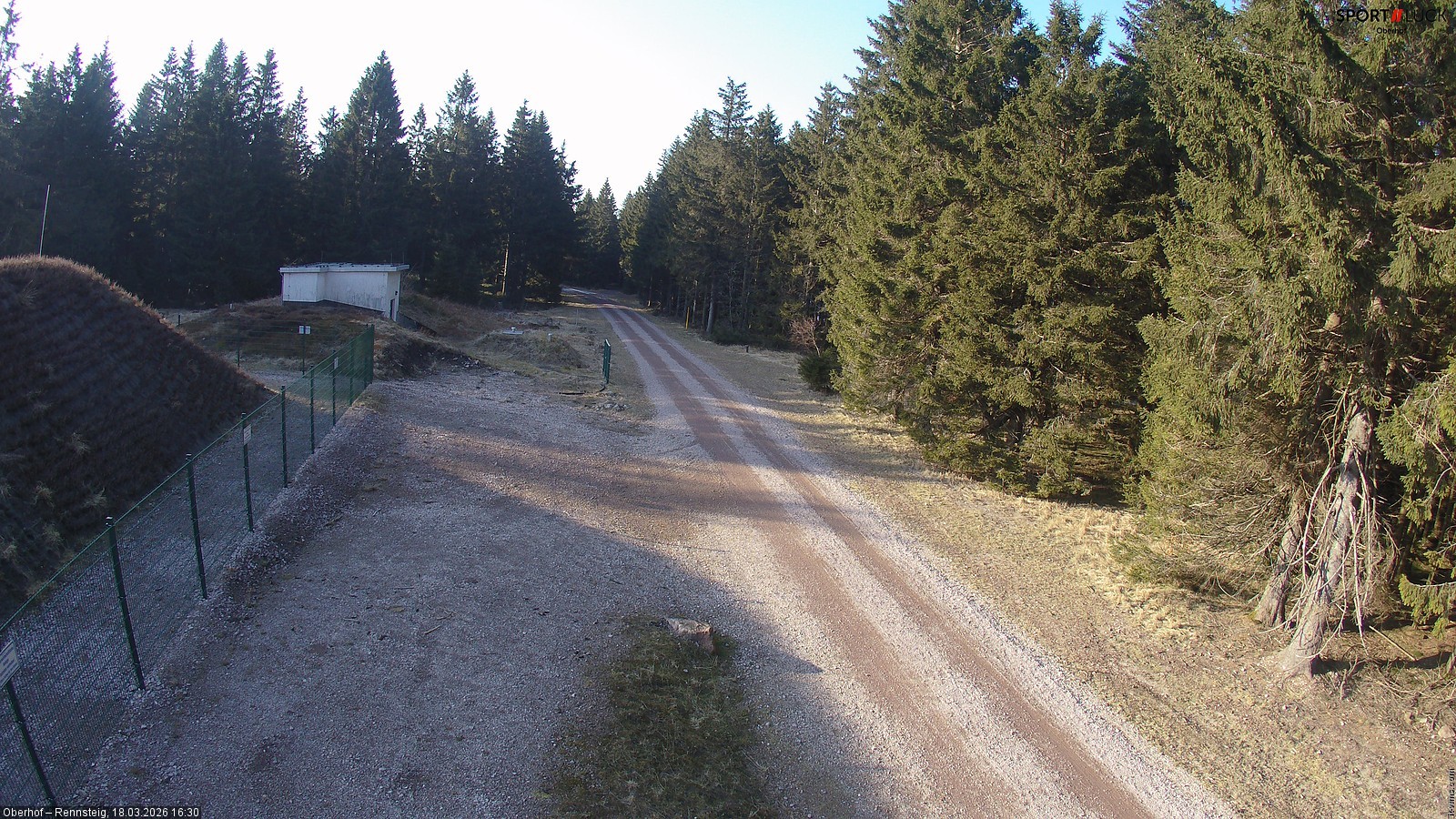 Archived image Webcam Hiking trail Rennsteig