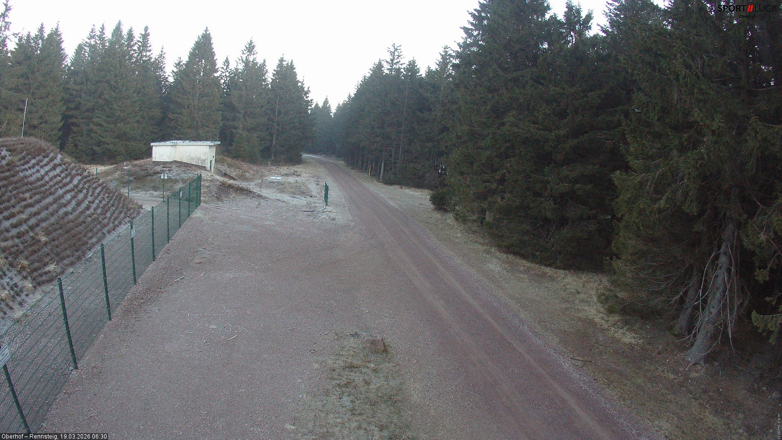Archived image Webcam Hiking trail Rennsteig