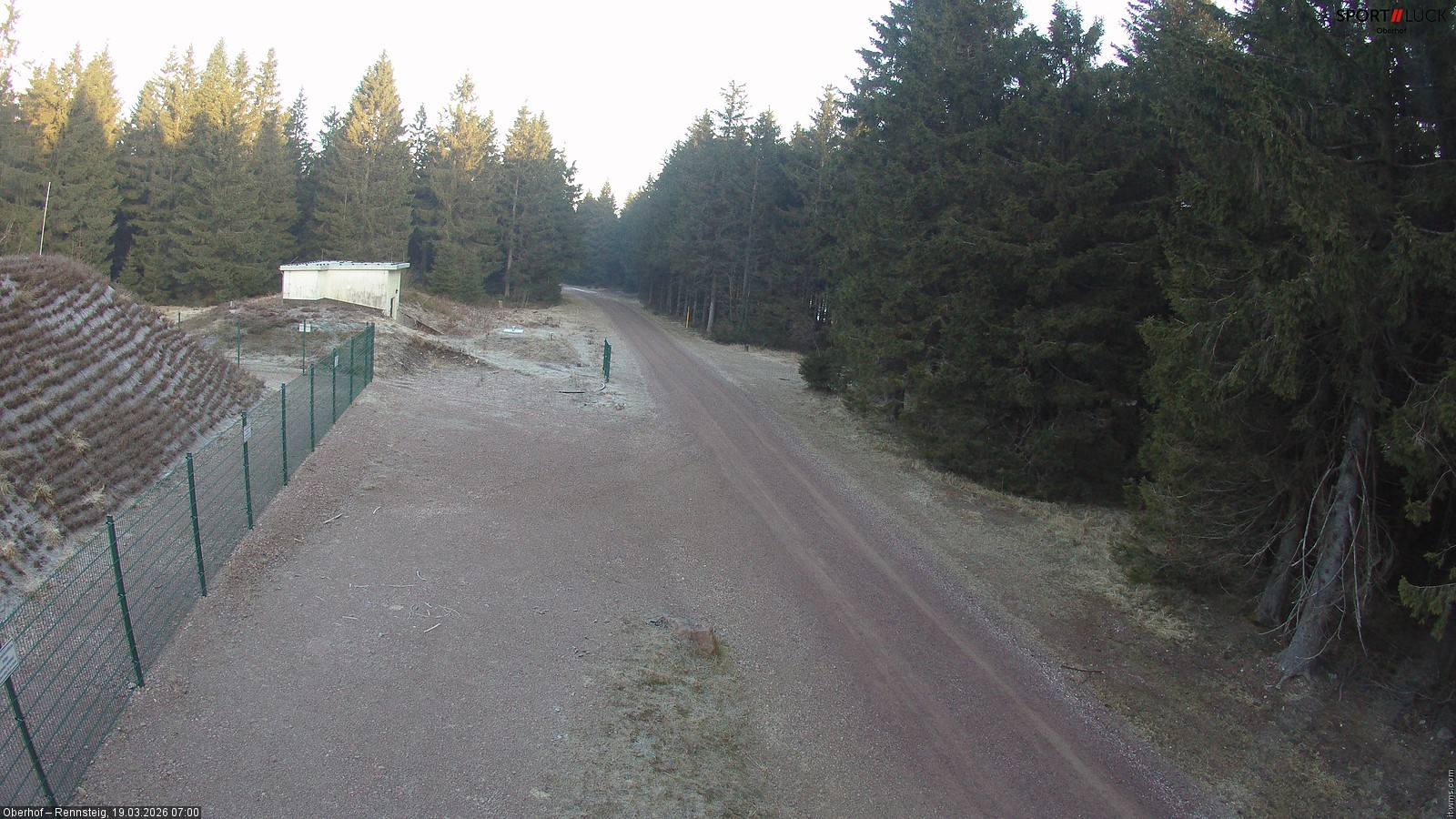 Archived image Webcam Hiking trail Rennsteig
