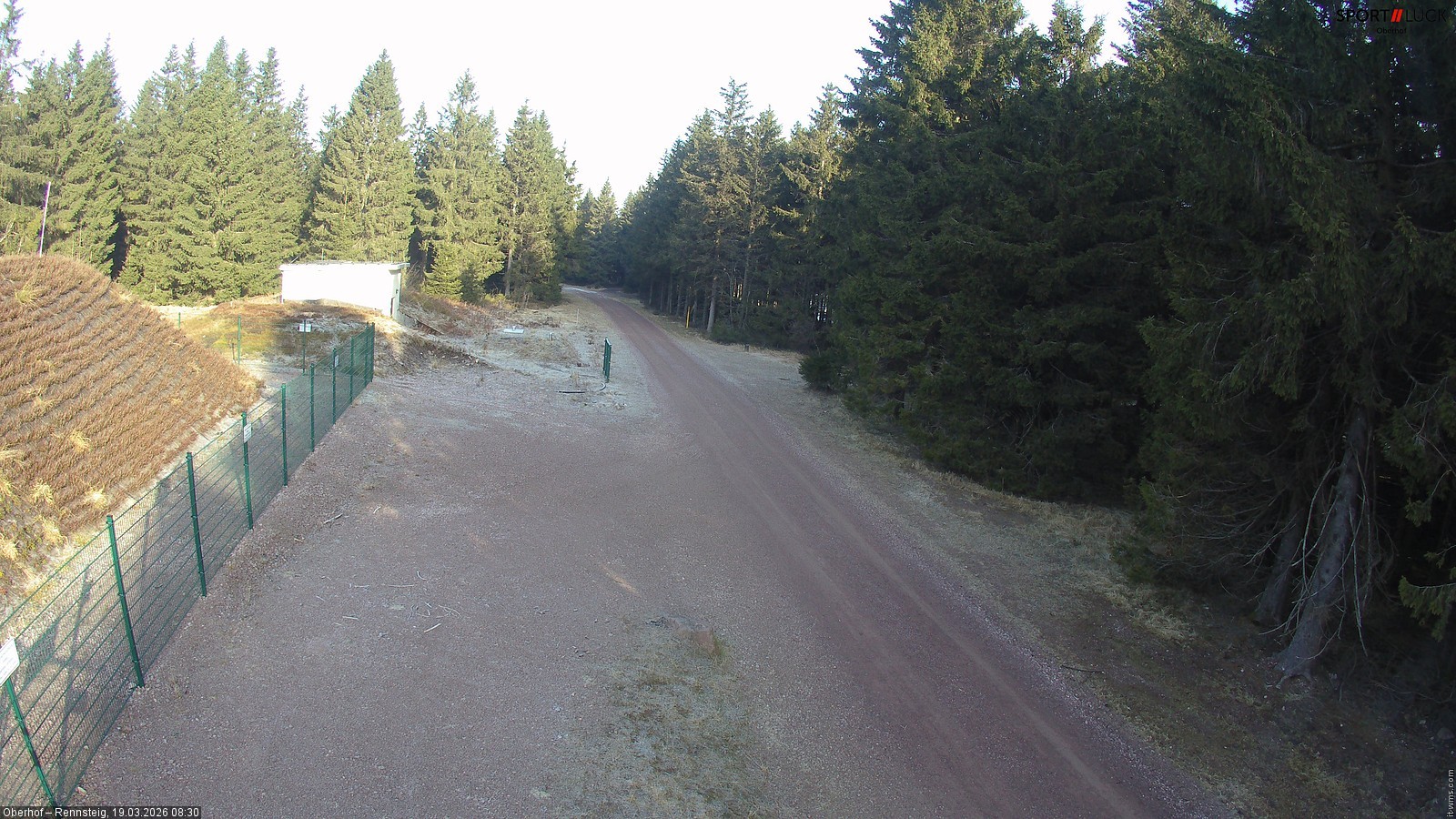 Archived image Webcam Hiking trail Rennsteig