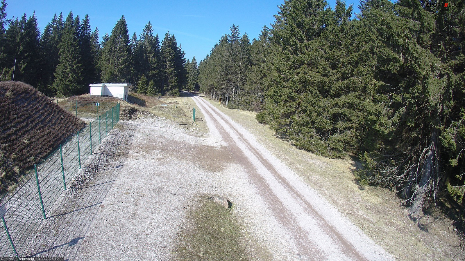 Archived image Webcam Hiking trail Rennsteig