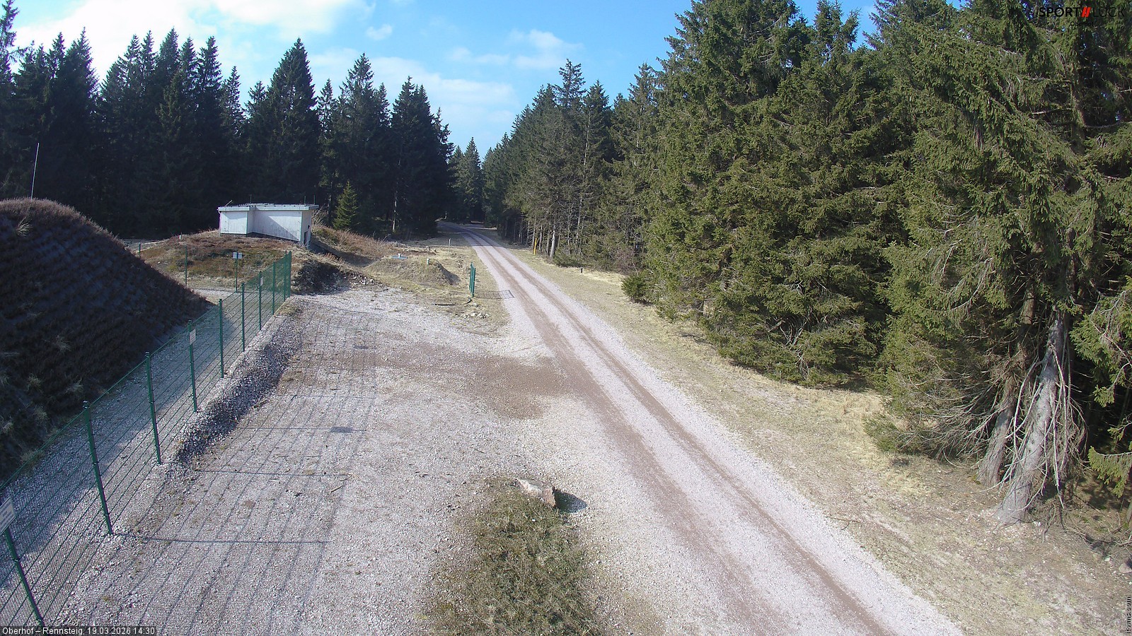 Archived image Webcam Hiking trail Rennsteig