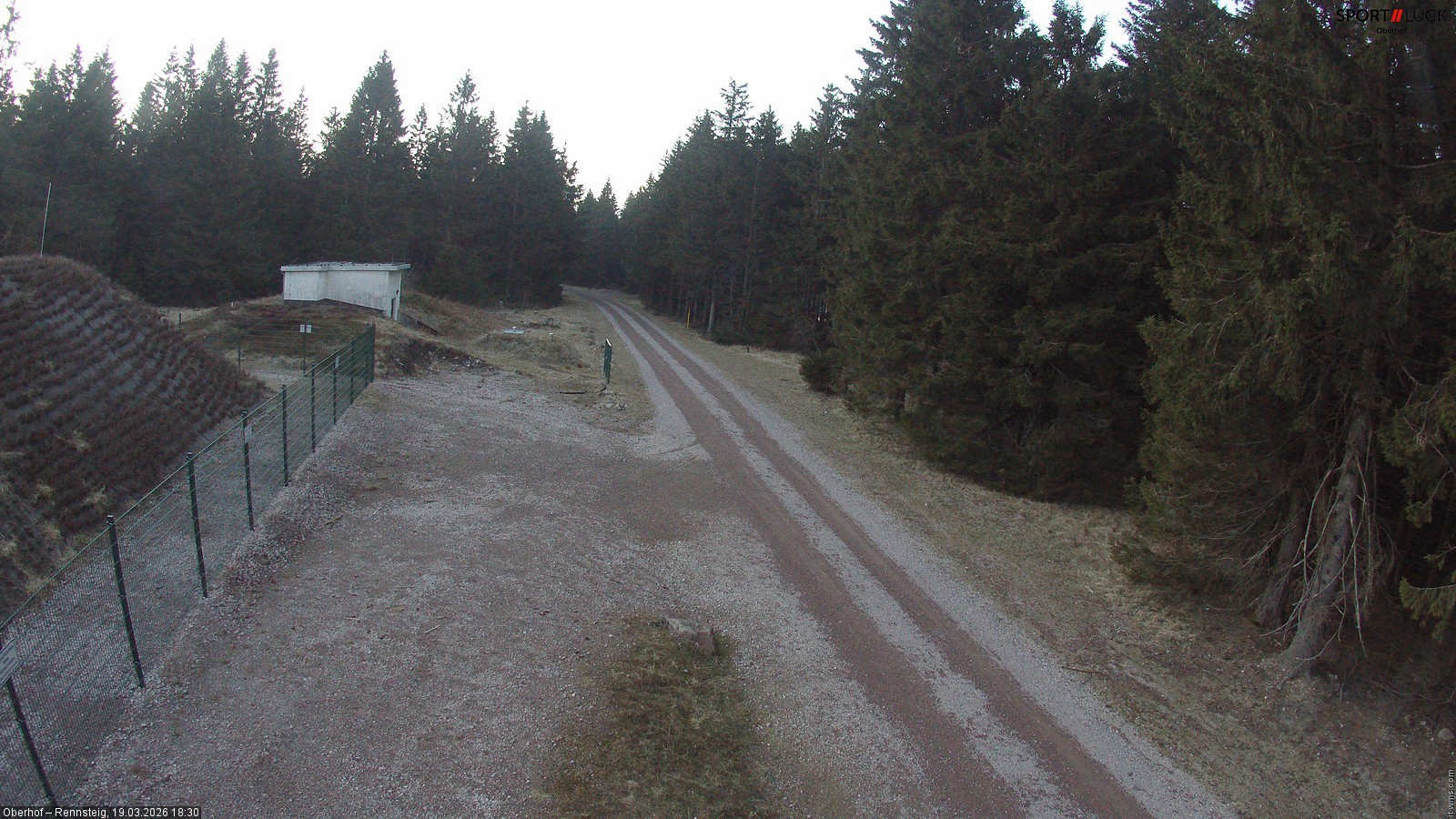 Archived image Webcam Hiking trail Rennsteig