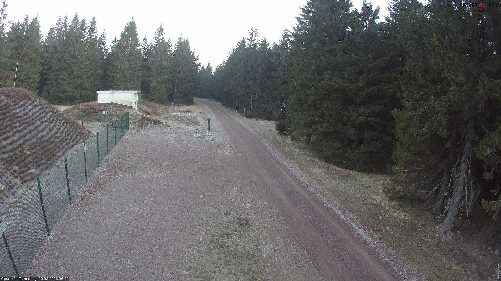 Archived image Webcam Hiking trail Rennsteig