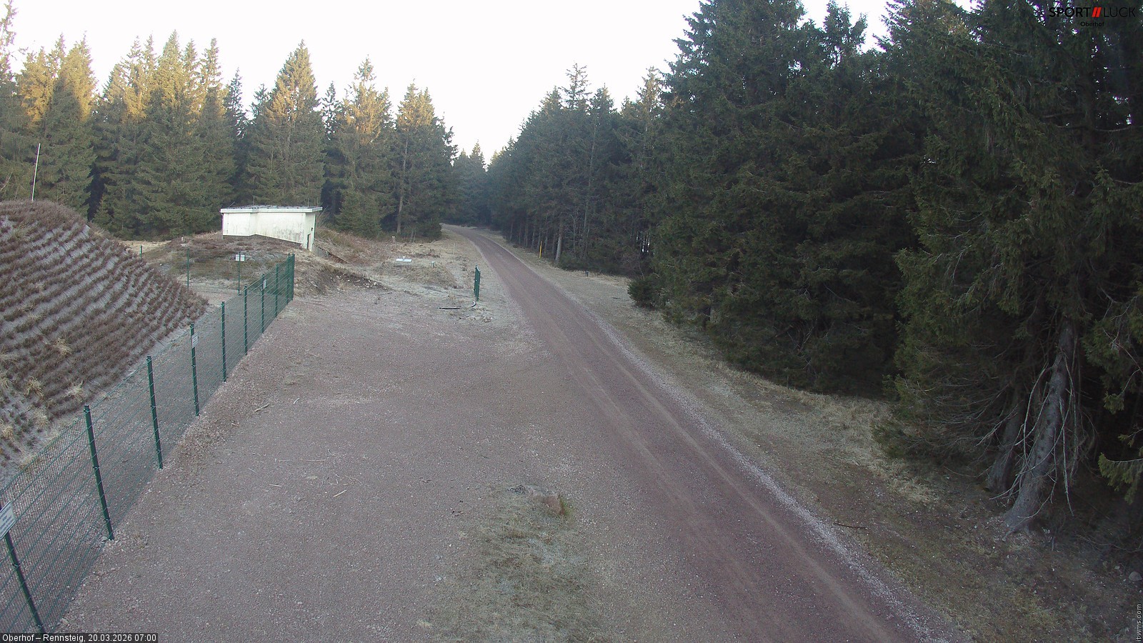 Archived image Webcam Hiking trail Rennsteig