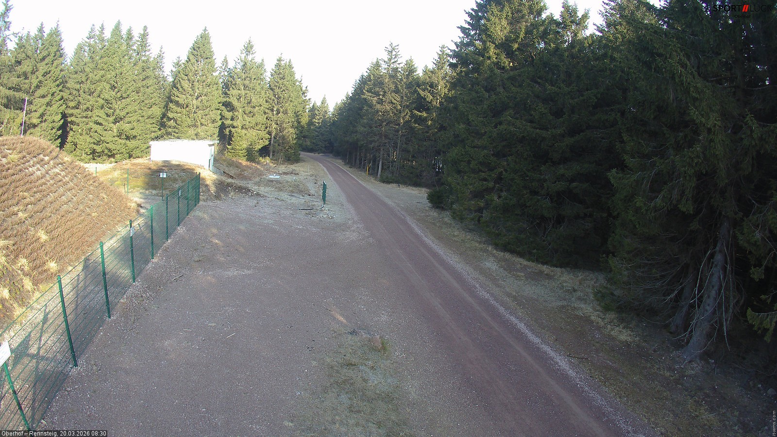 Archived image Webcam Hiking trail Rennsteig