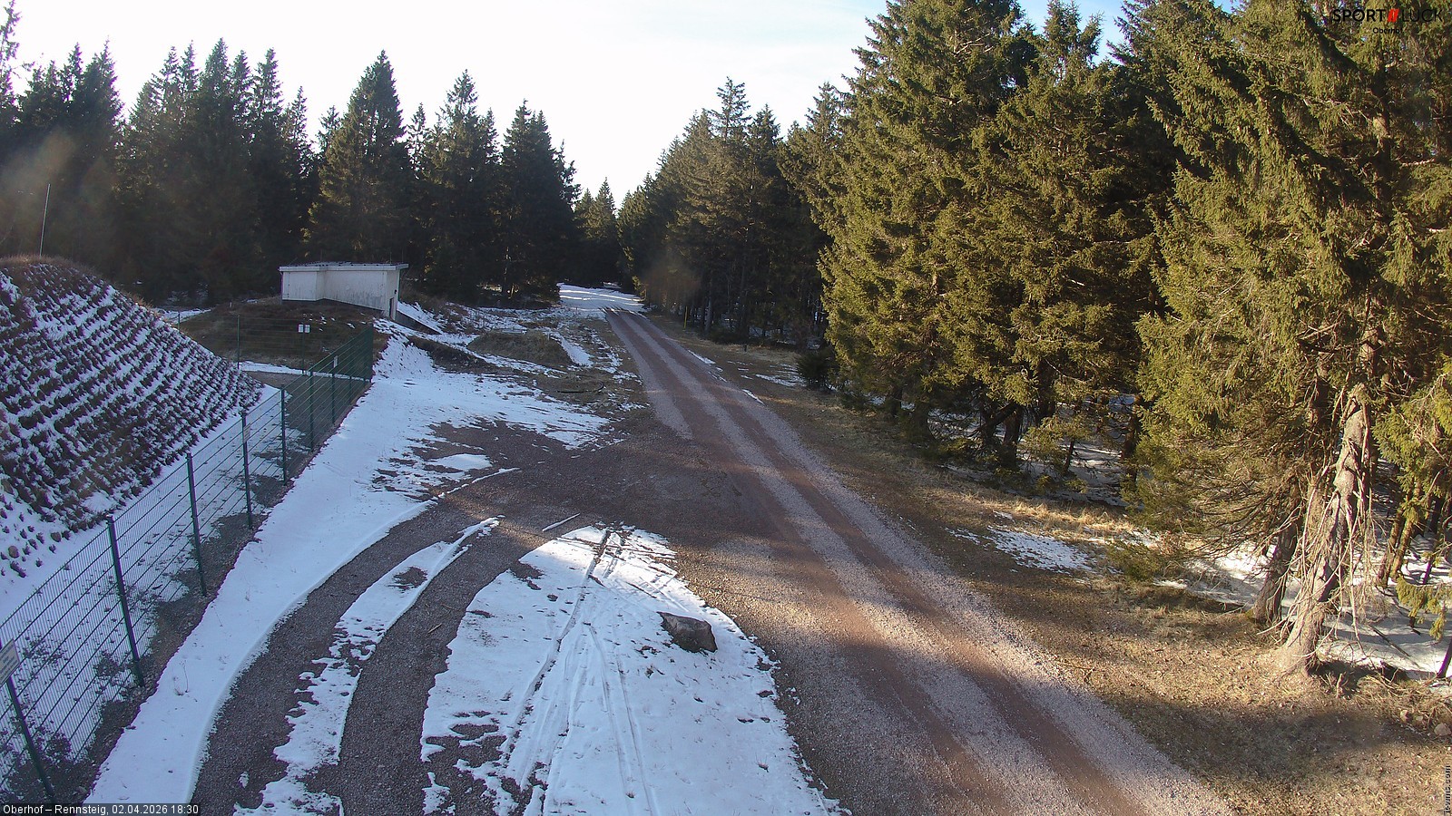 Archiv Foto Webcam Stein 16 am Wanderweg Rennsteig