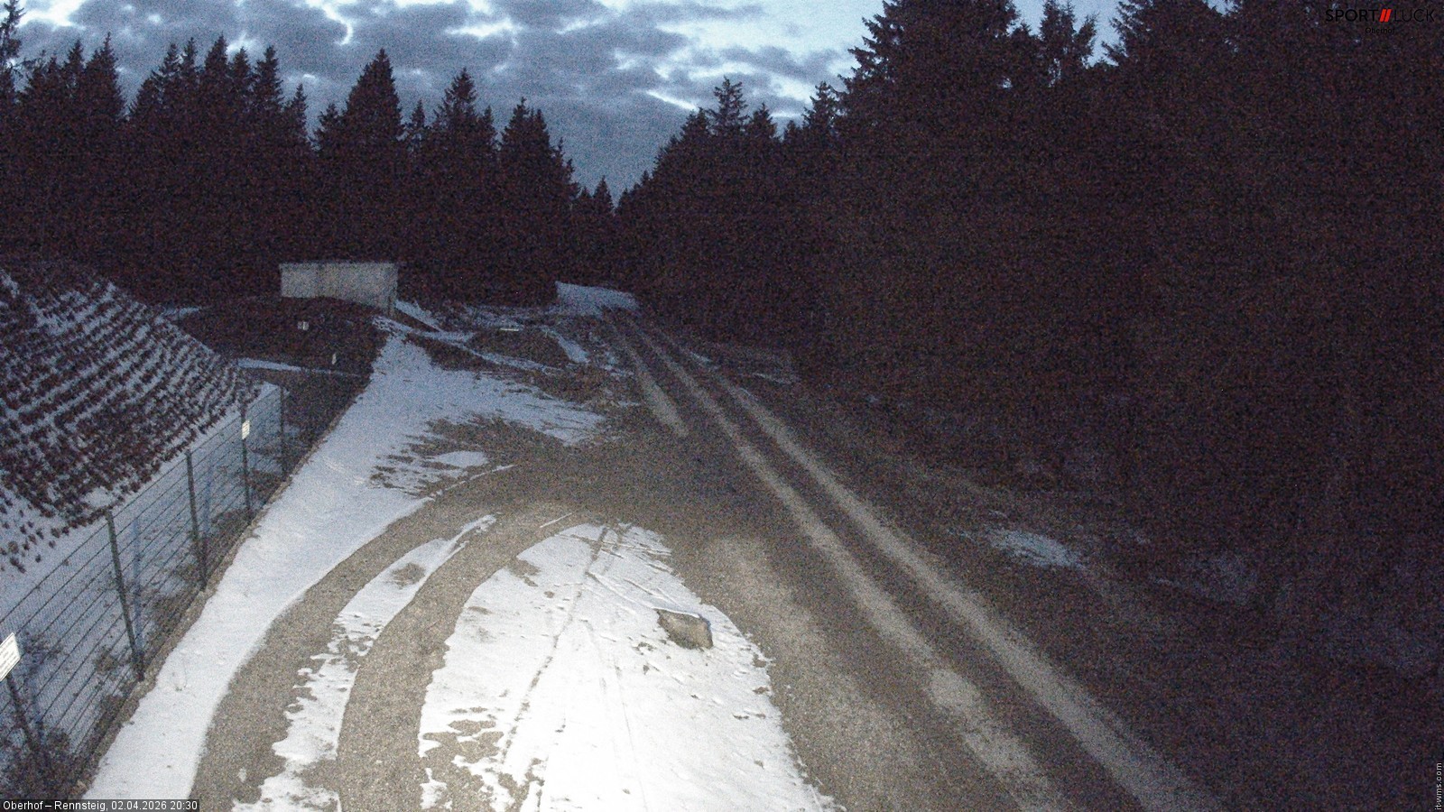 Archiv Foto Webcam Stein 16 am Wanderweg Rennsteig