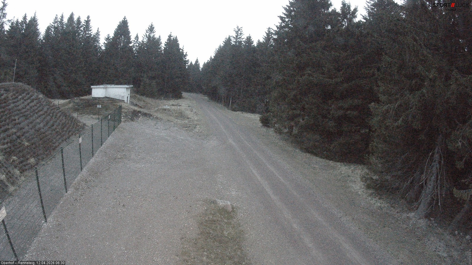 Archiv Foto Webcam Stein 16 am Wanderweg Rennsteig
