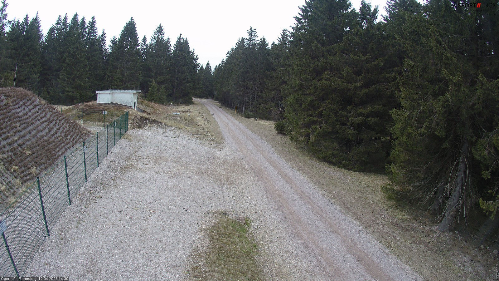 Archiv Foto Webcam Stein 16 am Wanderweg Rennsteig