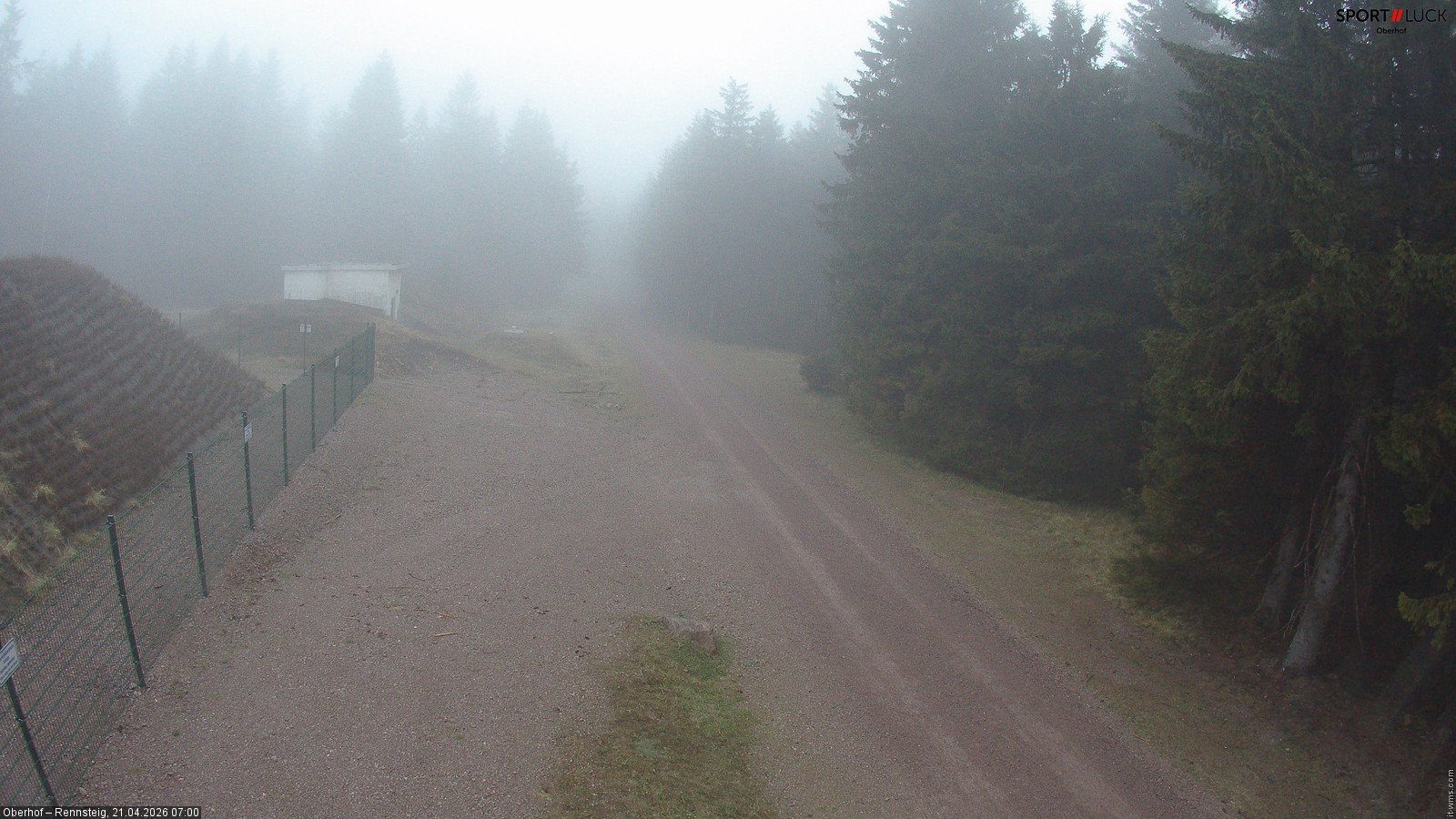 Archiv Foto Webcam Stein 16 am Wanderweg Rennsteig