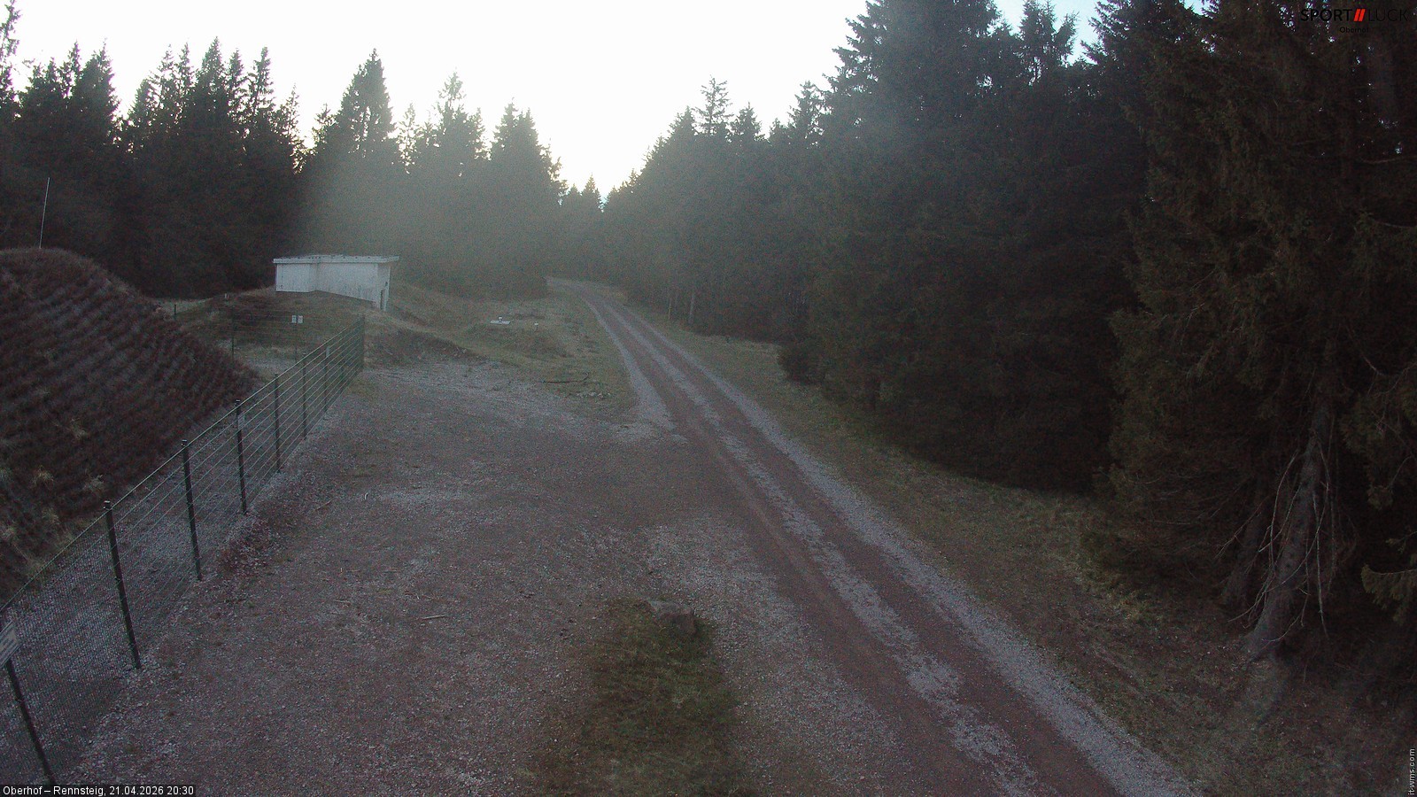 Archiv Foto Webcam Stein 16 am Wanderweg Rennsteig