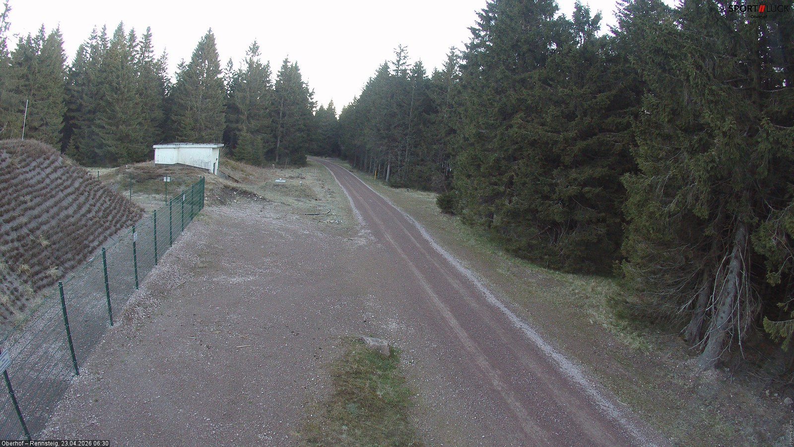 Archiv Foto Webcam Stein 16 am Wanderweg Rennsteig