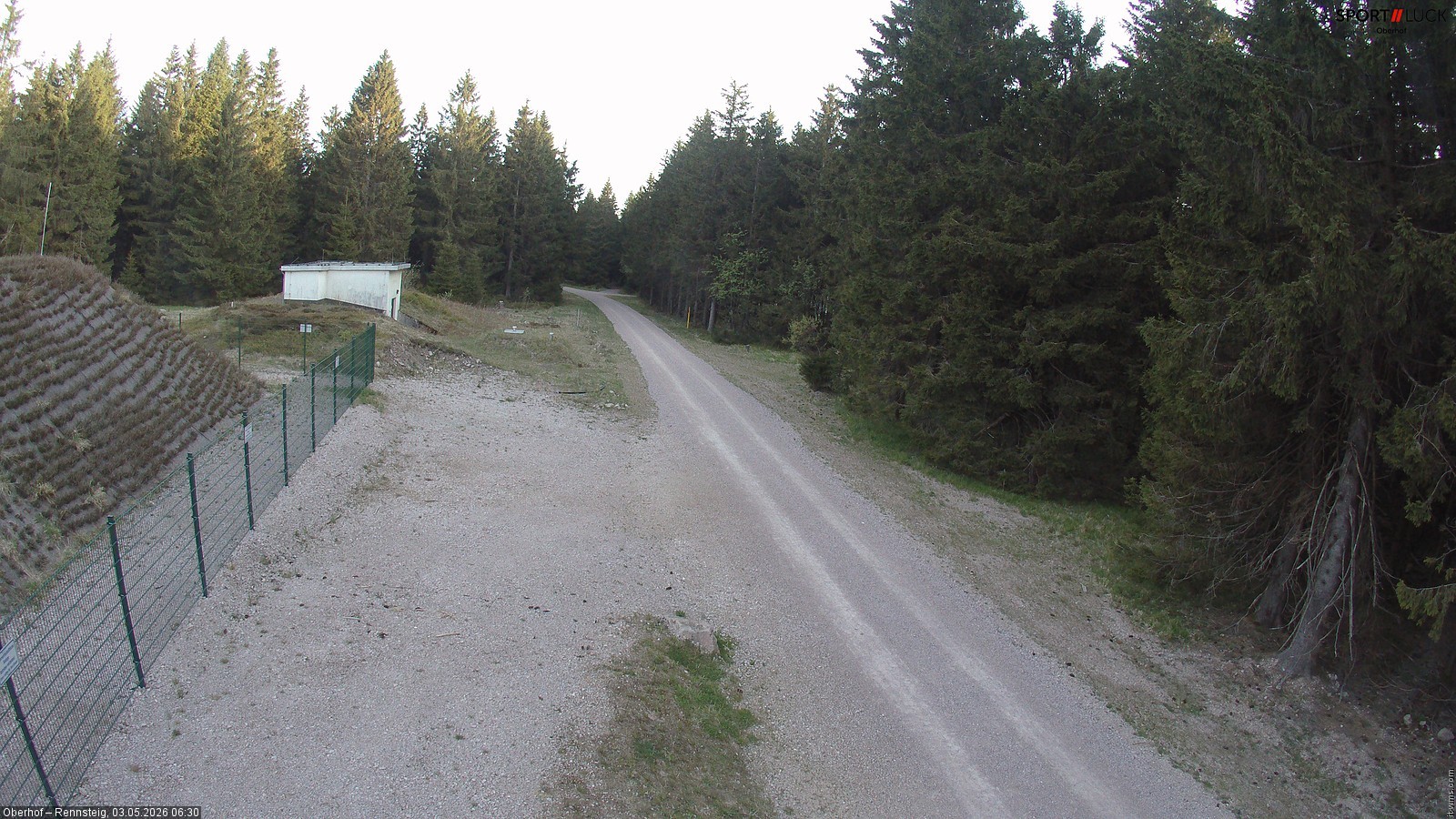 Archived image Webcam Hiking trail Rennsteig