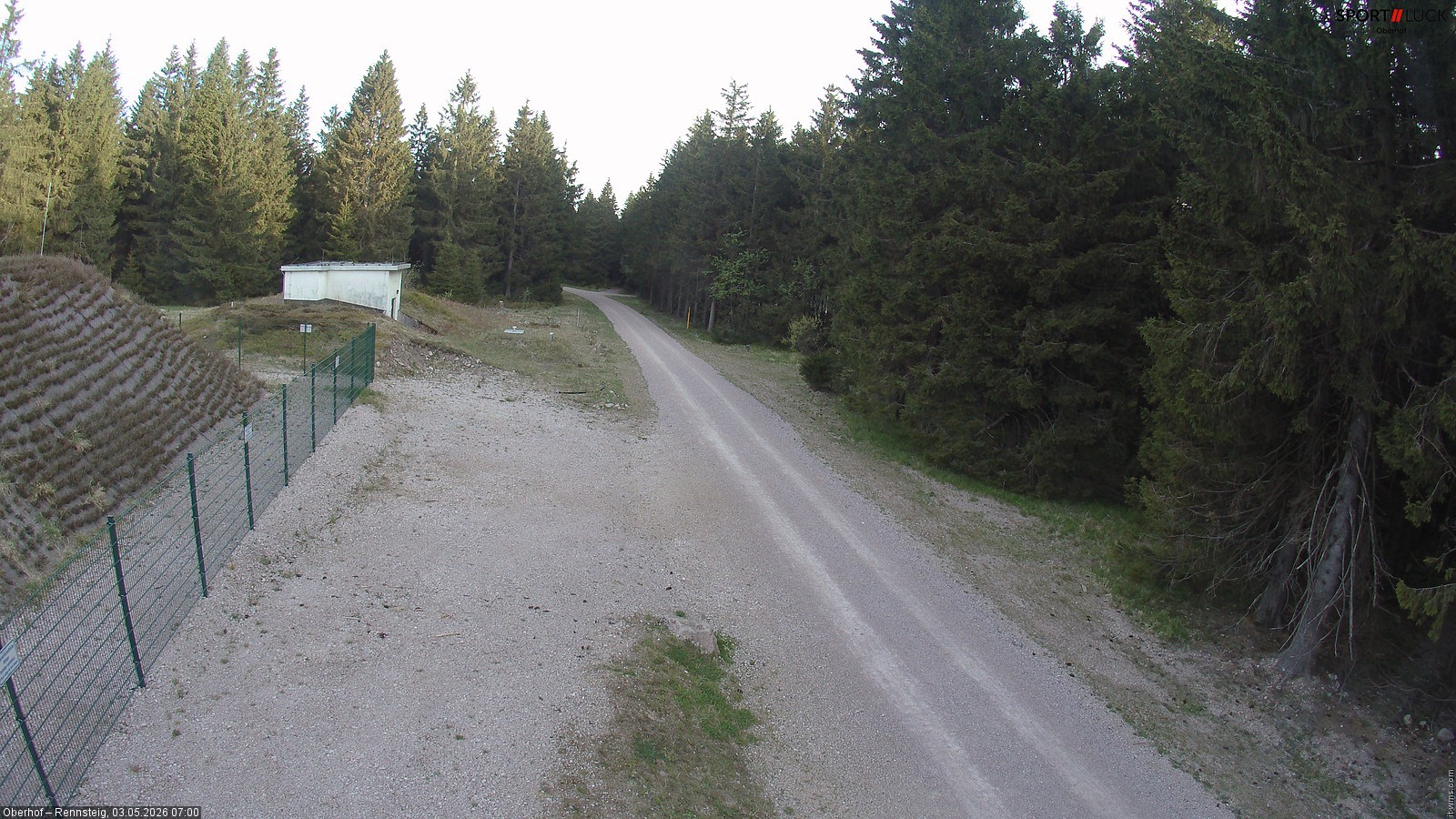 Archived image Webcam Hiking trail Rennsteig