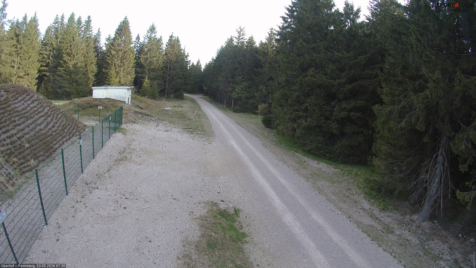 Archived image Webcam Hiking trail Rennsteig
