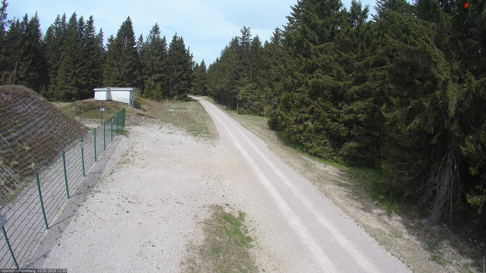 Archived image Webcam Hiking trail Rennsteig