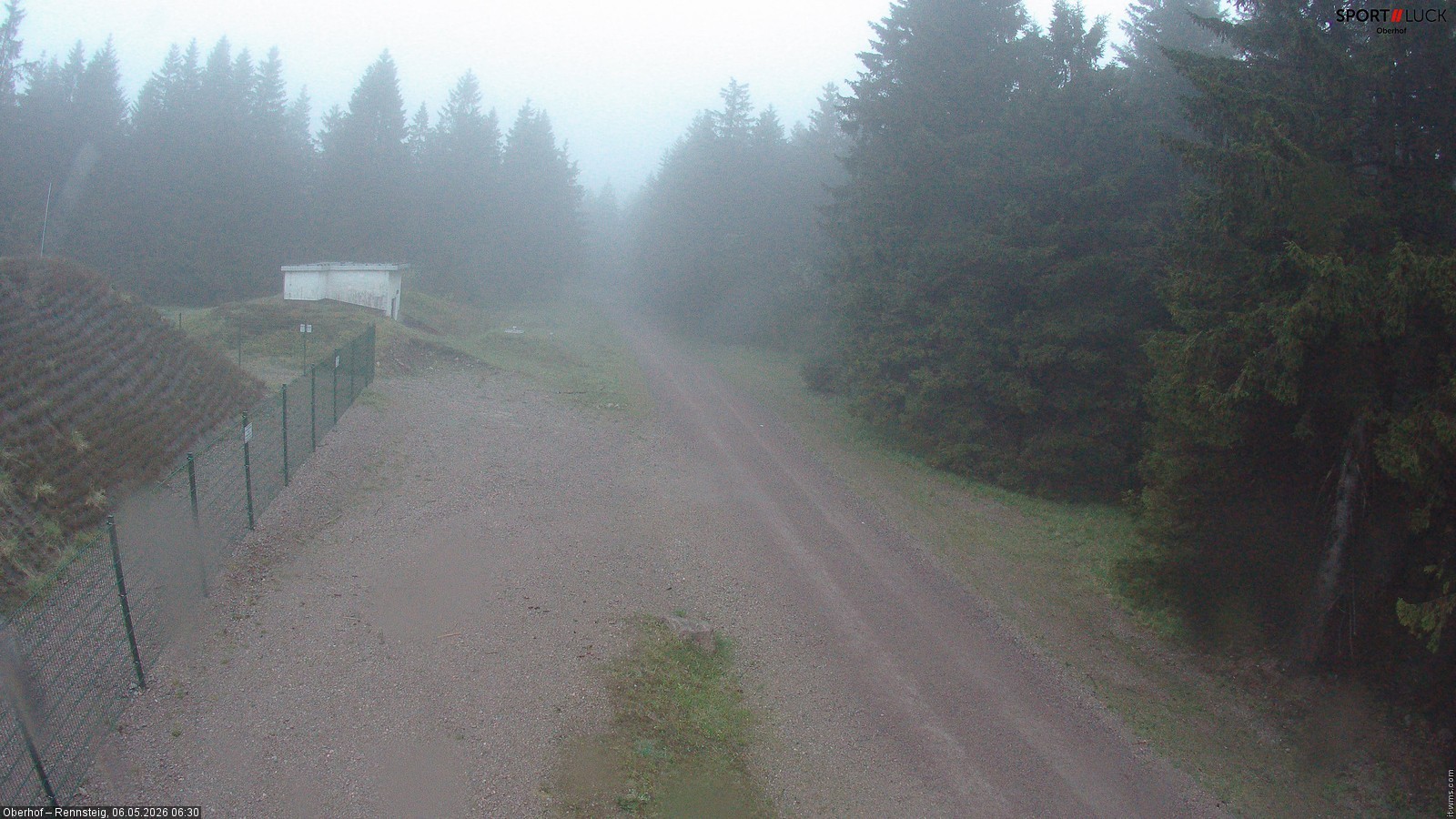 Archiv Foto Webcam Stein 16 am Wanderweg Rennsteig