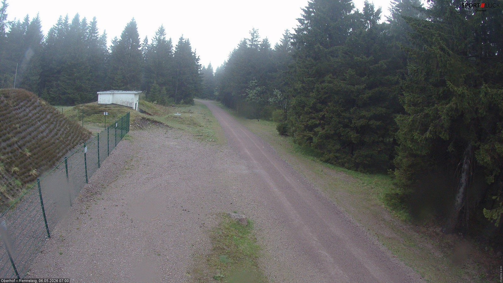 Archiv Foto Webcam Stein 16 am Wanderweg Rennsteig