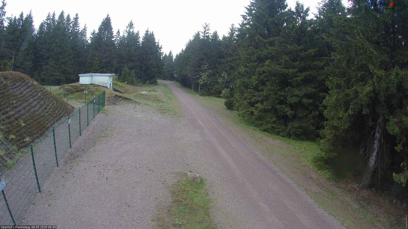 Archiv Foto Webcam Stein 16 am Wanderweg Rennsteig