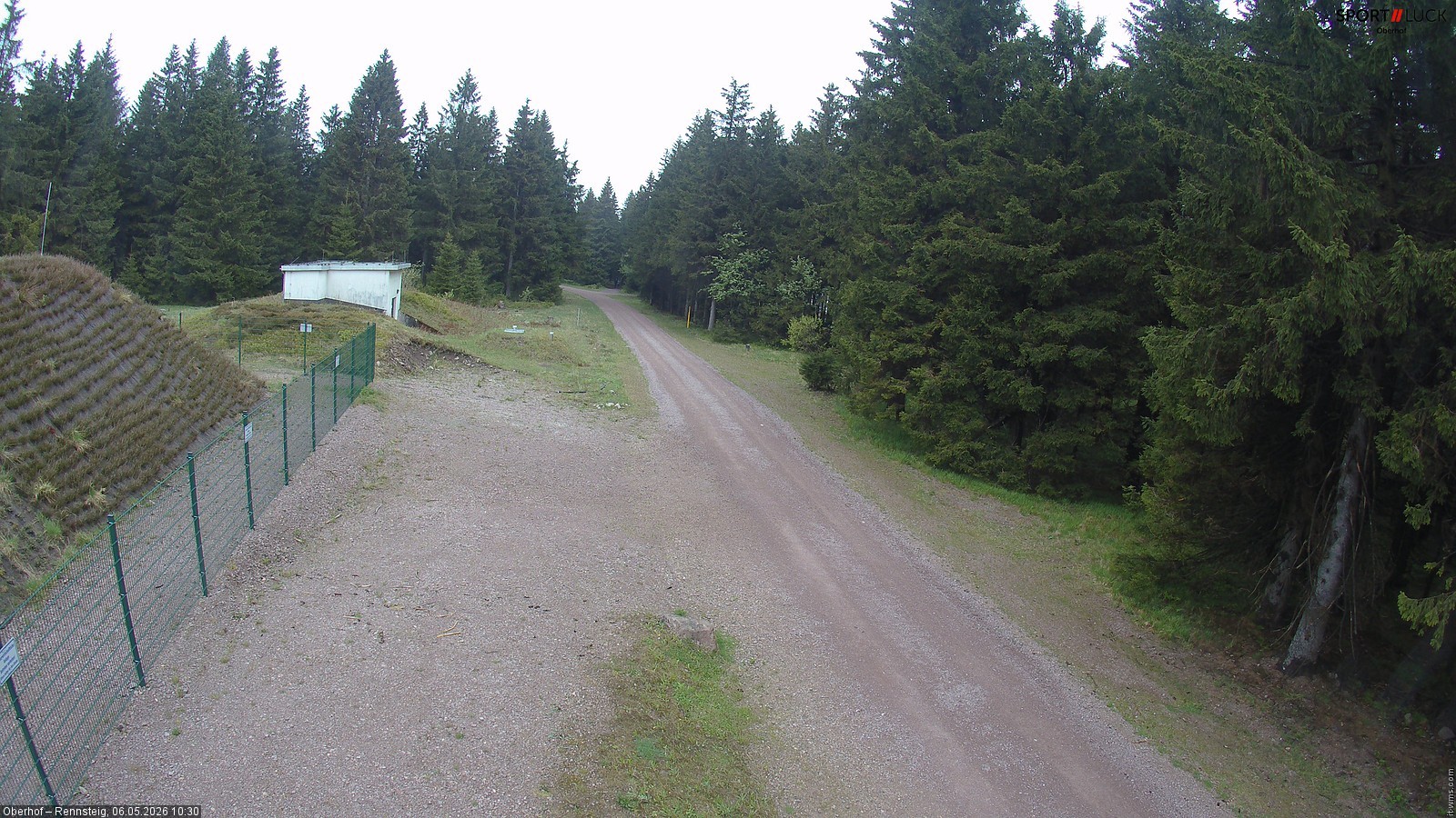 Archiv Foto Webcam Stein 16 am Wanderweg Rennsteig