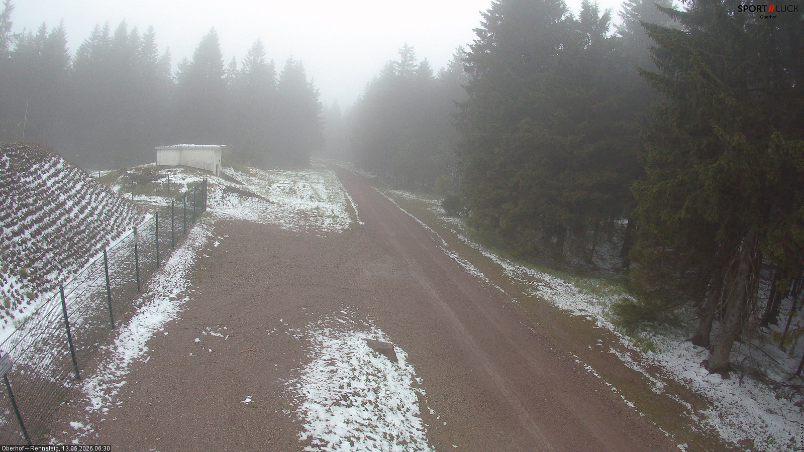 Archiv Foto Webcam Stein 16 am Wanderweg Rennsteig