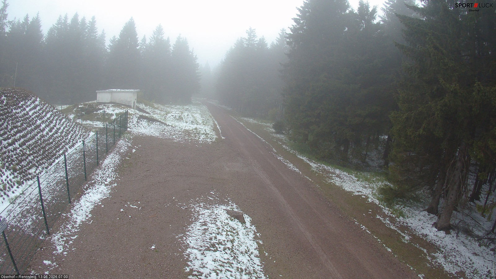 Archiv Foto Webcam Stein 16 am Wanderweg Rennsteig