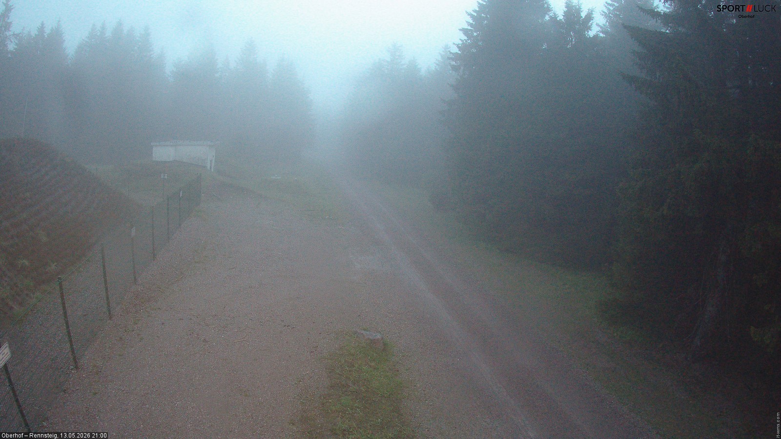 Archiv Foto Webcam Stein 16 am Wanderweg Rennsteig